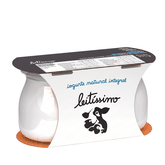 Iogurte Natural Integral 2 Unidades Leitíssimo – 340g - Casa Santa