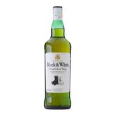 CQ　Black Syrup White Heaven　シュリンクフィルム付き Whisky Escocês Black & White 700ml - Casa Santa Luzia