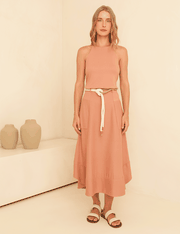Regata Lisa Linho - Terracota Suave - G