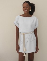 Shorts Saia Alara - Off White - P