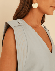 Blusa Agnes - Azul Sereno - P