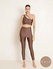 Calça Marcella - Marrom Chocolate - P