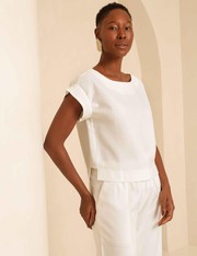 Blusa Alfaiataria Izie - Off White - M