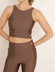 Top Jo - Marrom Chocolate - P