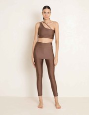 Top Michelle - Marrom Chocolate - P