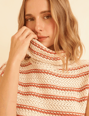 Blusa Tricot Cloe - Terracota Medio - P