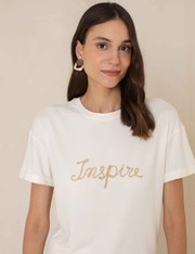 T-Shirt Inspire - Off White - P