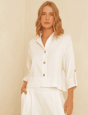 Camisa Queila - Off White - M