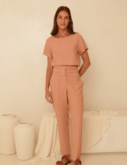 Calca Ella - Terracota Suave - P