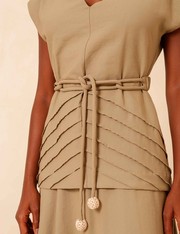 Vestido Midi Skyler - Verde Militar - P