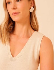 Regata Tricot Brigida - Bege Claro - M
