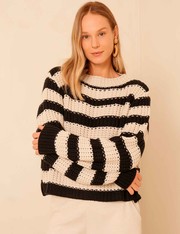 Blusa Tricot Isabell - Preto - GG