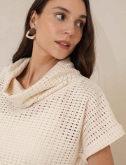Blusa Tricot Mayte - Off White - P