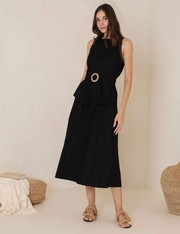 Vestido Reginna - Preto - P