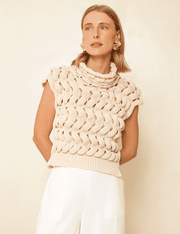 Blusa Tricot Margarete - Caramelo Medio - M