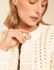 Cardigan Tricot Meli - Off White - P