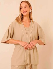 Kimono Verena - Verde Militar - P