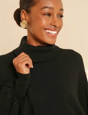Blusa Tricot Rosalie - Preto - U