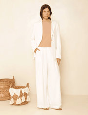 Calça Reta Kaile - Off White - P