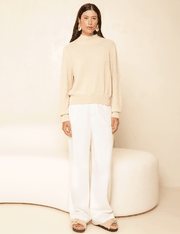 Calça Reta Kaile - Off White - P