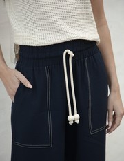 Calça Pantalona Chamego - Marinho - PP