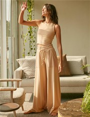 Cropped Moletom Dandara - Bege Claro - P