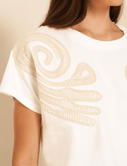T-Shirt Molly - Off White - P
