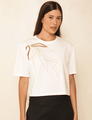 T-Shirt Kalani - Bege Claro - GG