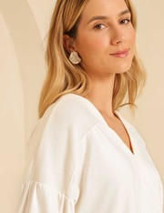 Blusa Verona - Off White - M