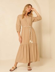 Vestido Sauce - Bege Medio - PP