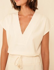 Blusa Acacia - Bege Claro - PP