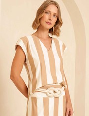 Blusa Anaisa - Bege - PP