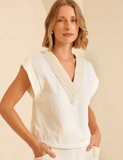 Blusa Maria Tereza - Off White - PP