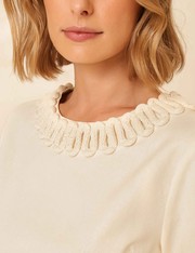 Blusa Pompeia - Bege Claro - PP