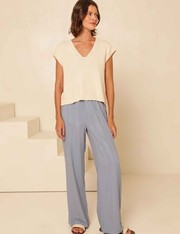 Calça Inara - Azul Mar - PP