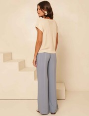Calça Inara - Azul Mar - PP