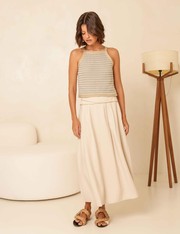 Regata Tricot Gabrielle? - Azul Claro - PP