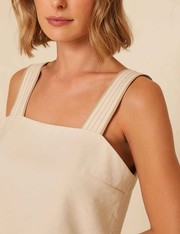 Top Martine - Bege Aveia - PP