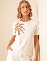 T-Shirt Andie - Off White - P