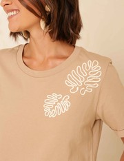 T-Shirt Isabelle - Bege Claro - PP