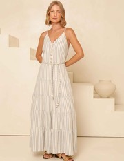 Vestido Longo Ivone - Azul Claro - PP