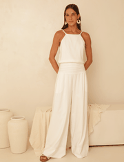 Calca Queila - Off White - M