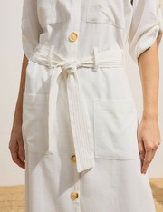 Vestido Amber - Off White - PP