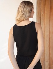 Cropped Selena - Preto - GG