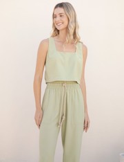 Cropped Selena - Verde Abacate - GG