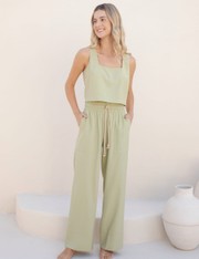 Cropped Selena - Verde Abacate - GG