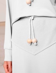 Saia Midi Amar - Off White - P
