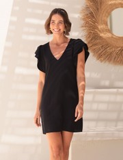Vestido Curto Giulia - Preto - P