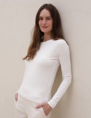 Blusa Tricot Lya - Off White - M
