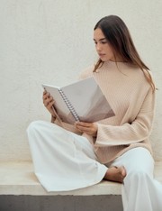 Blusa Tricot Senna - Bege Claro - P
